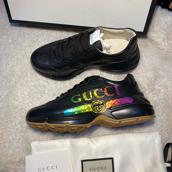 New authentic Gucci rhyton sneakers-Last pair available - Picture 4 of 16